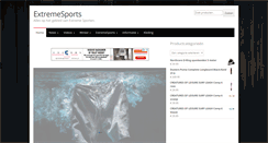 Desktop Screenshot of extremesports.nl